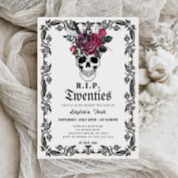 Skull RIP 20-årsjubileum Död till Ungdom 30års föd