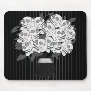 Skull Ro Black & White Gothic Musmatta