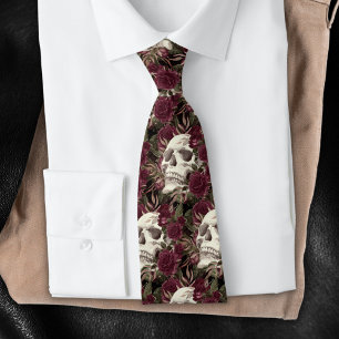 Skull Ro Burgundy Black Mönster Slips