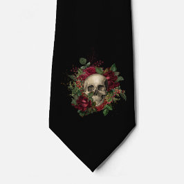 Skull & Ro | Neck Tie | Svart Slips