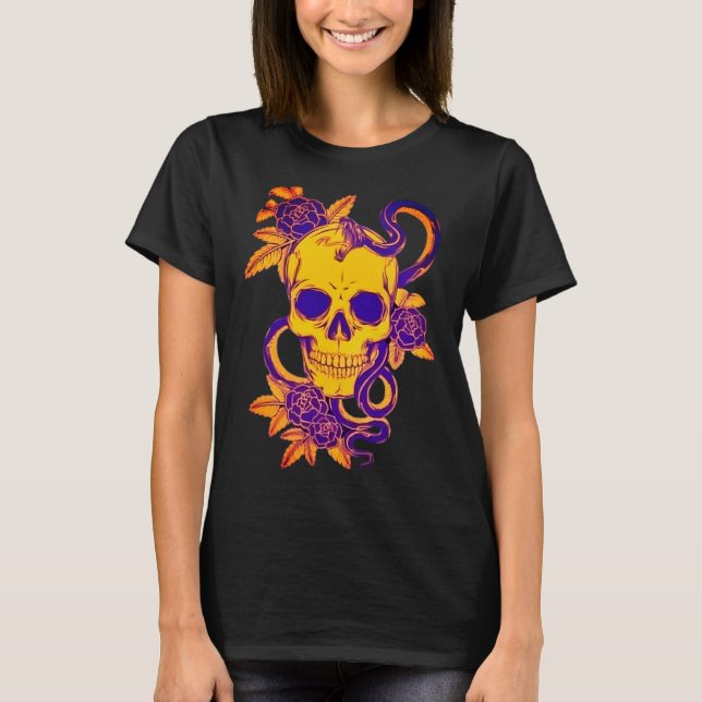Skull & Ro T Shirt (Framsida)