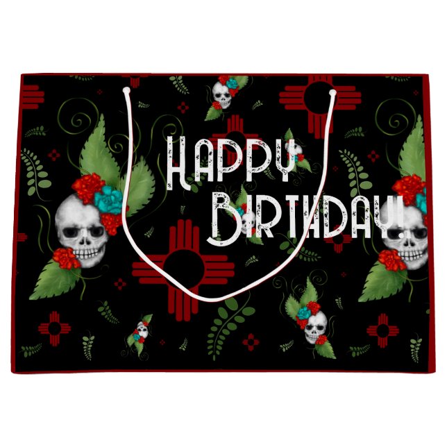 Skull Ro Zia Sol Greenery Black New mexico (Framsidan)