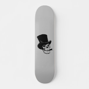 SKULL RÖKNING AV KÄRNSKATEBOARER MINI SKATEBOARD BRÄDA 18,5 CM