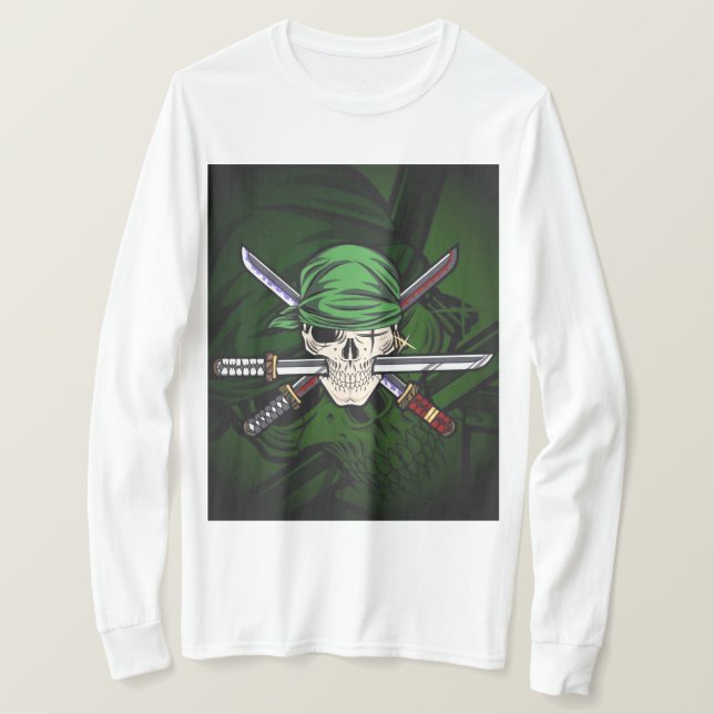 Skull Ronin T Shirt (Design framsida)