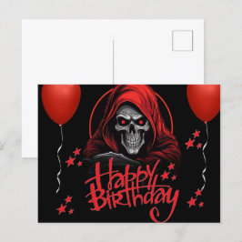 Skull rouge vykort
