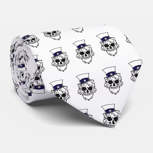Skull Sam Tie Slips (Rullad)
