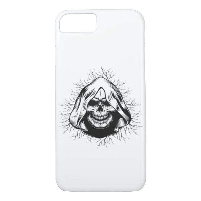 Skull Skeleton Halloween iPhone/iPad-fall Case-Mate iPhone Skal (Baksida)