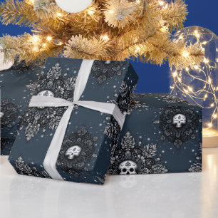 Skull Snowflake Presentpapper