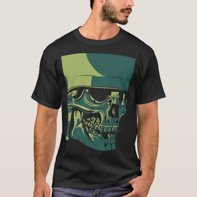 Skull Soldier T Shirt (Framsida)