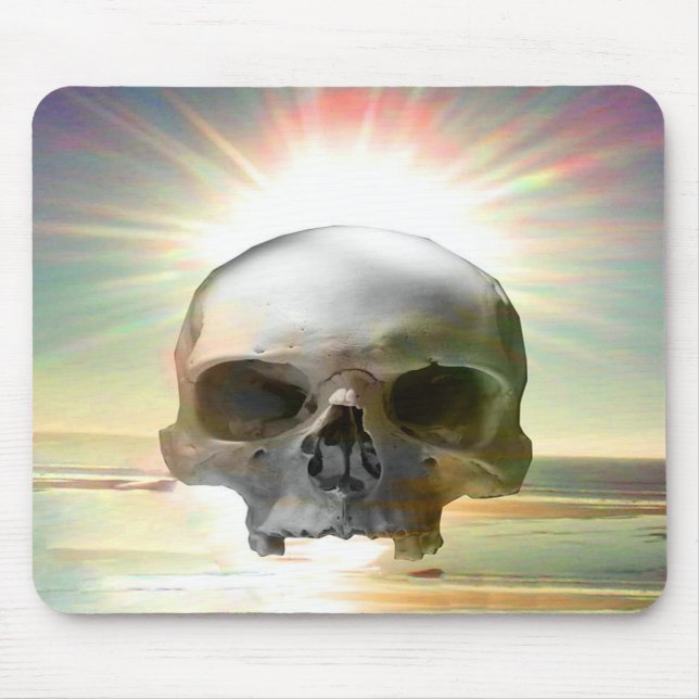 Skull-solnedgång Musmatta (Framsidan)