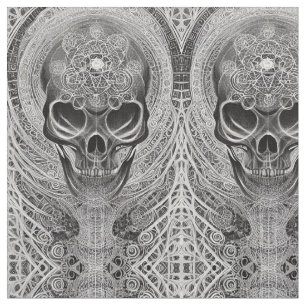 Skull Spegel Tyg
