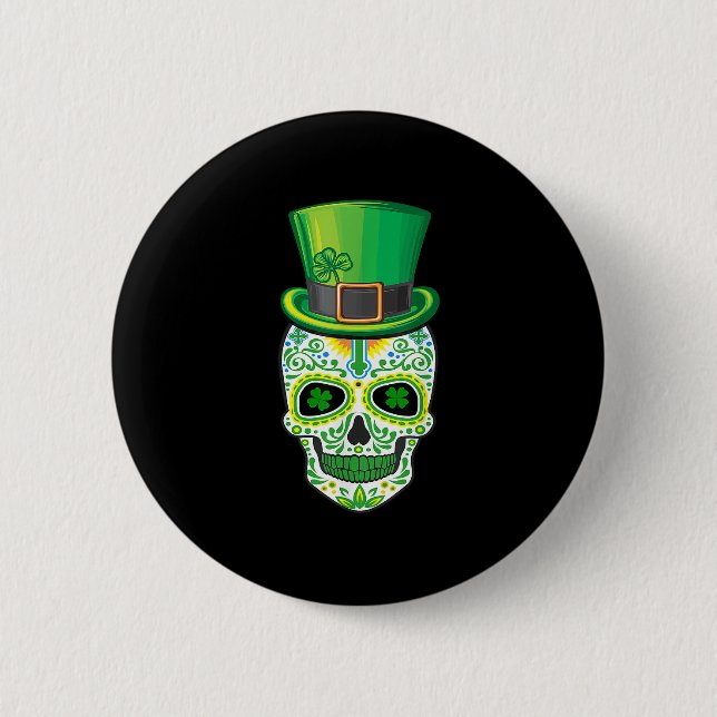 Skull St patricks day Irish Funny Saint patrick D Knapp (Framsida)