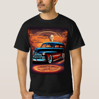 Skull & stål: 1947 Chevrolet Fleetmaster tshirt T Shirt