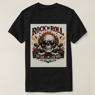 Skull Star: The Ultimate Rock & Roll Graphic T Shirt