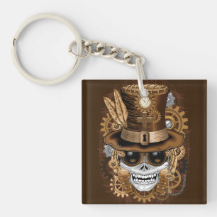 Skull Steampunk Voodoo Retro Maskin