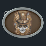 Skull Steampunk Voodoo Retro Maskin<br><div class="desc">Skull Steampunk Voodoo Retro Gothic Creepy Surreal Maskin med klockor,  öron,  bultar. Perfekt Design även för Halloween-virus. Original Vector Art Copyright BluedarkArt ChameleonArt.</div>