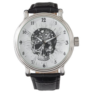 Skull & stjärnor II Armbandsur