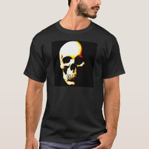 Skull T-Shirt: Fantasy Art Sten Punk Tee