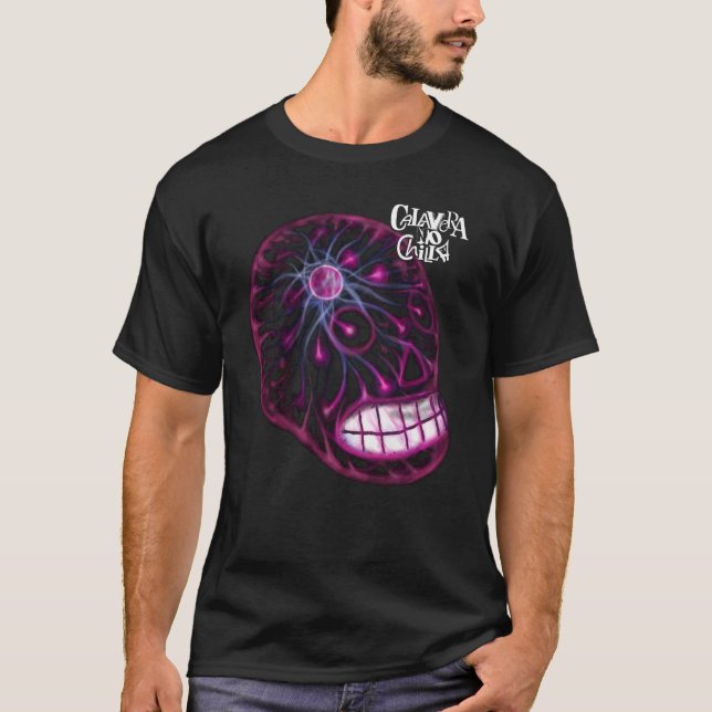 Skull T-shirt for men and women (Framsida)