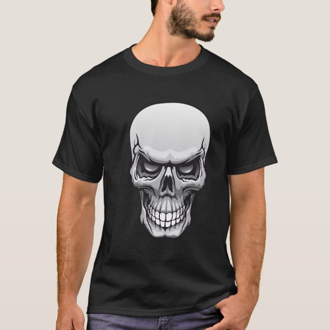 Skull T-skjorta T Shirt (Framsida)