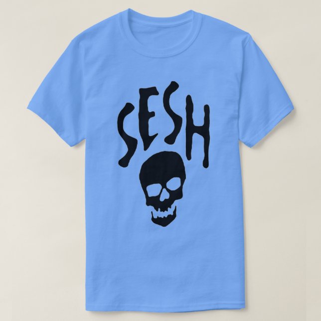 Skull Team Sesh T Shirt (Design framsida)