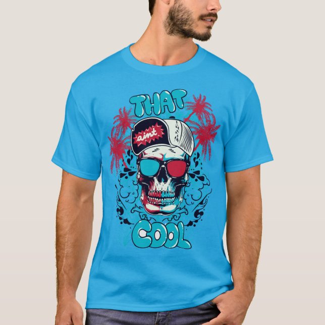 Skull Tee: Coolan är död T Shirt (Framsida)