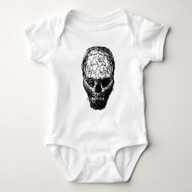 Skull. Tee Shirt (Framsida)