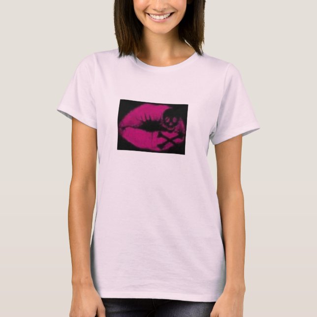 Skull Tee-skjorta Tröja (Framsida)