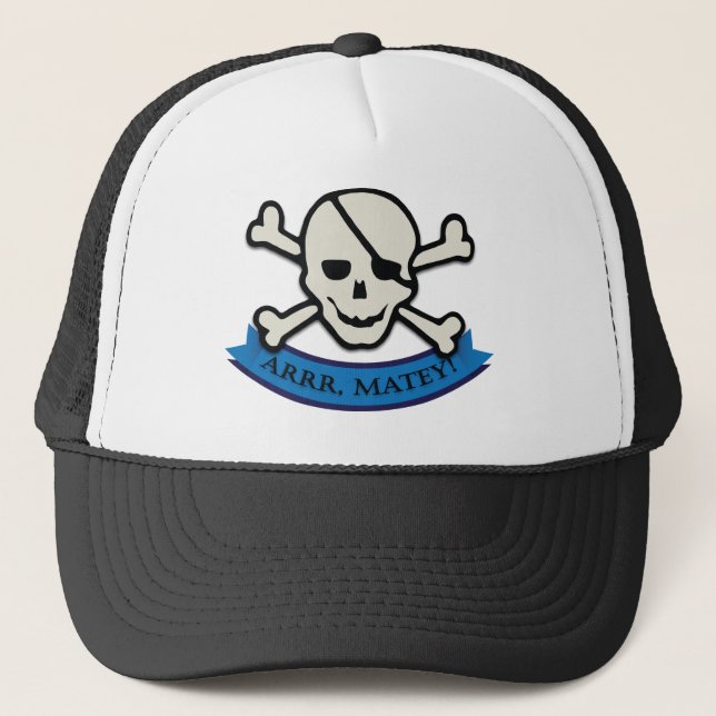 Skull - Truckerkeps (Framsida)