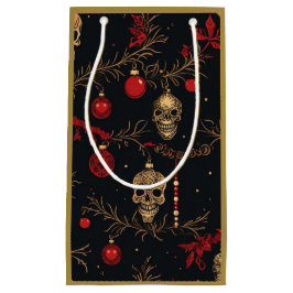 Skull, utsmyckningsskak (Guld)