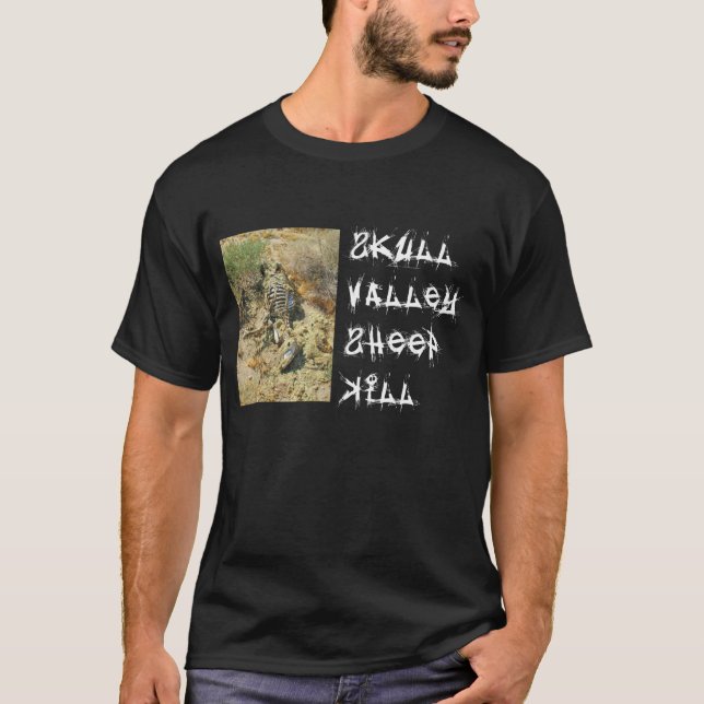 Skull Valley Sheep Döda Manar T-Shirt - Design 1 (Framsida)