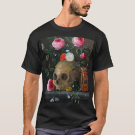 Skull Vanitas still Life Jan van Kessel T Shirt
