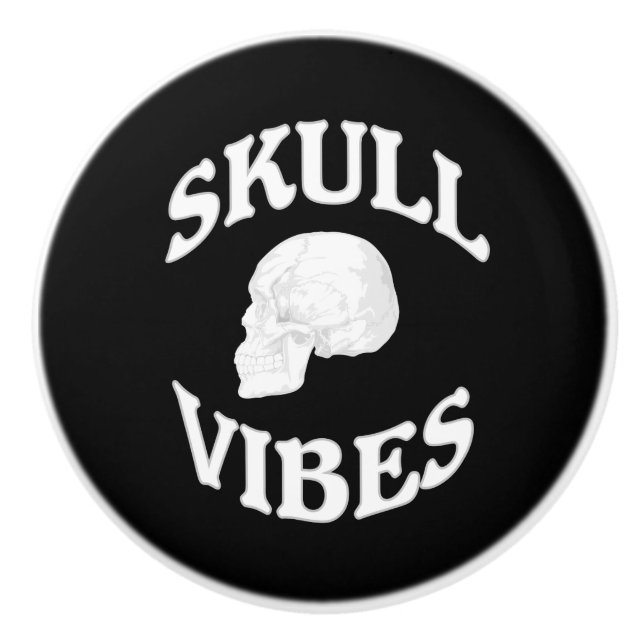 Skull vibes knopp (Framsidan)