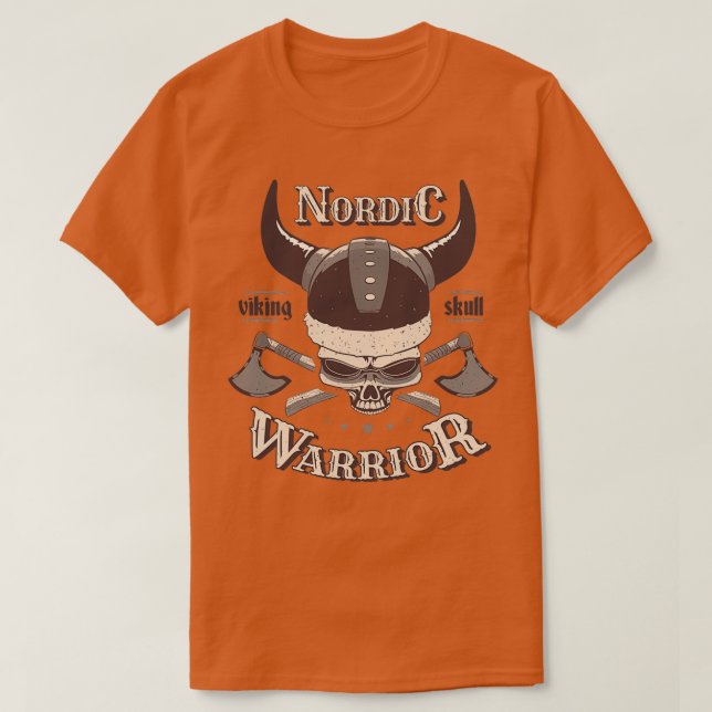 SKULL VIKING T SHIRT (Design framsida)