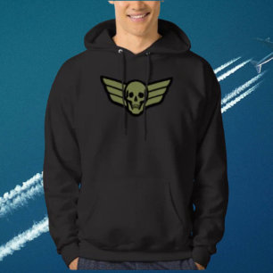 Skull Vingar Hoodie