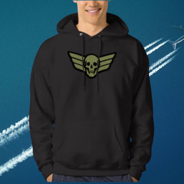 Skull Vingar Hoodie (Skapare uppladdad)