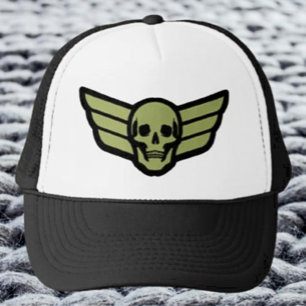 Skull Vingar Keps