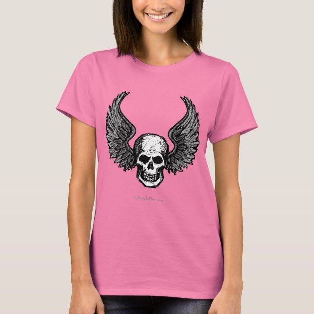 Skull Vingar T-shirt (Framsida)