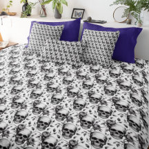 Skull Vintage Boho Ländrygg Memento Mori Eklektisk