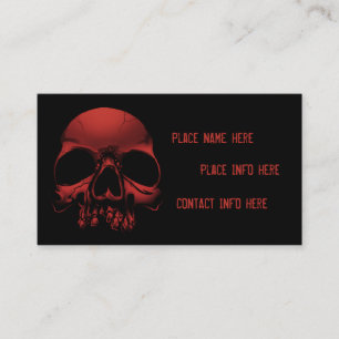 Skull Visitkort