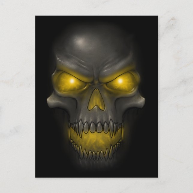 Skull Vykort (Framsida)