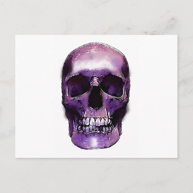 Skull Vykort (Framsida)