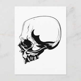 Skull Vykort