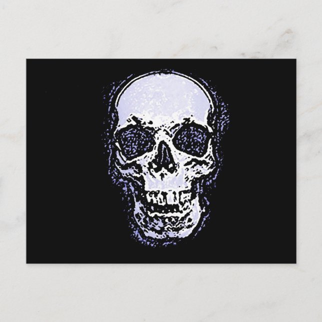 Skull Vykort (Framsida)