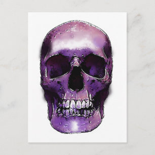 Skull Vykort