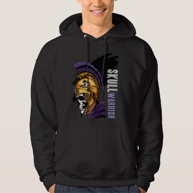 Skull Warrior Hoodie (Framsida)