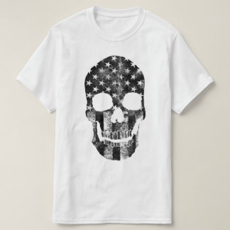 Skull Warrior USA T Shirt