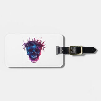 Skull with Crown of Thorns Bagagebricka