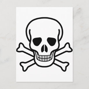Skull x Crossbone Vykort