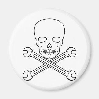 Skull-X-Wrenchs Magnet